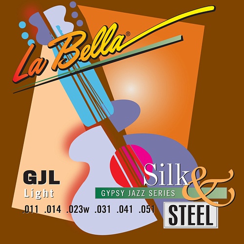 La Bella GJL-B Gypsy Jazz Light      11-51 LaBella